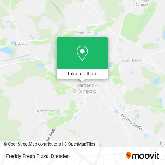 Карта Freddy Fresh Pizza