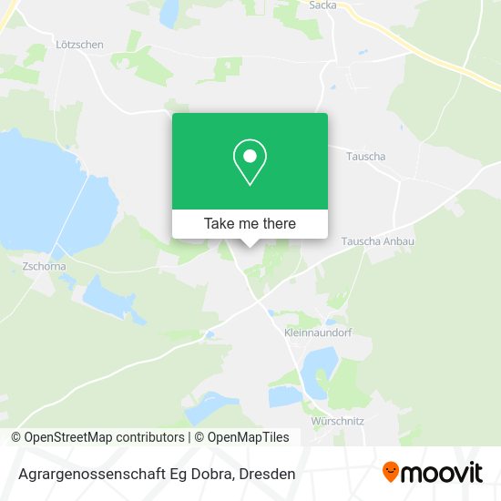Карта Agrargenossenschaft Eg Dobra