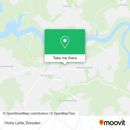 Карта Hohe Leite