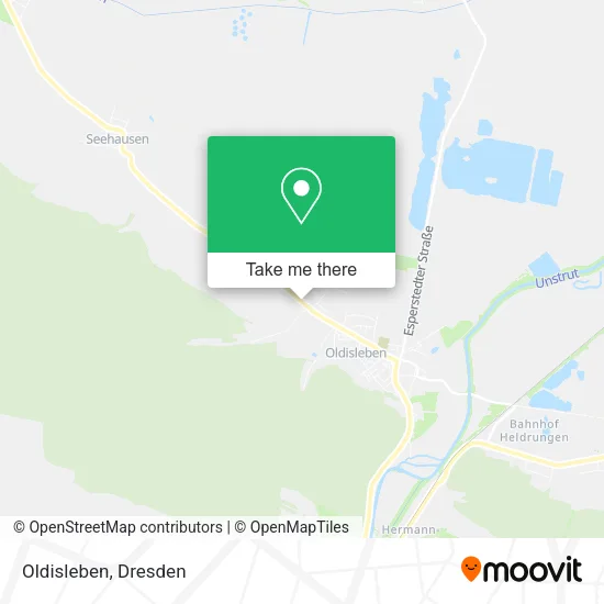 Карта Oldisleben