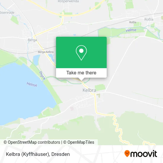 Карта Kelbra (Kyffhäuser)