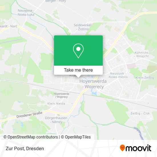 Карта Zur Post