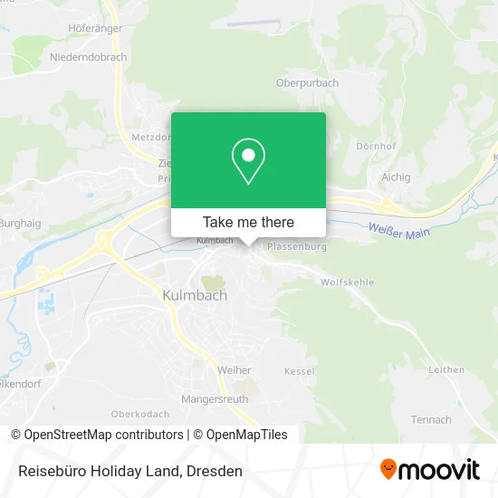 Карта Reisebüro Holiday Land