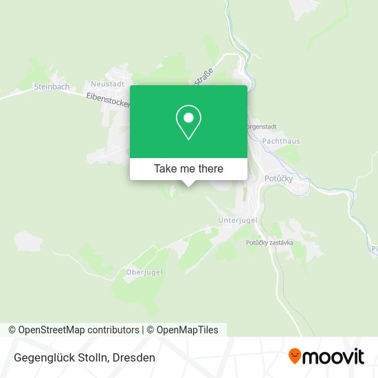 Карта Gegenglück Stolln