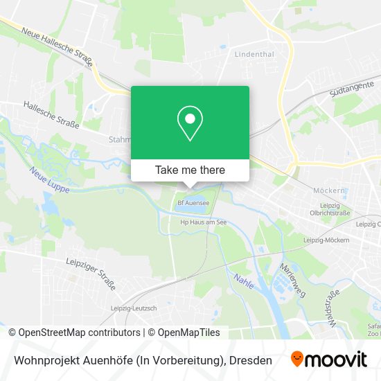 Карта Wohnprojekt Auenhöfe (In Vorbereitung)