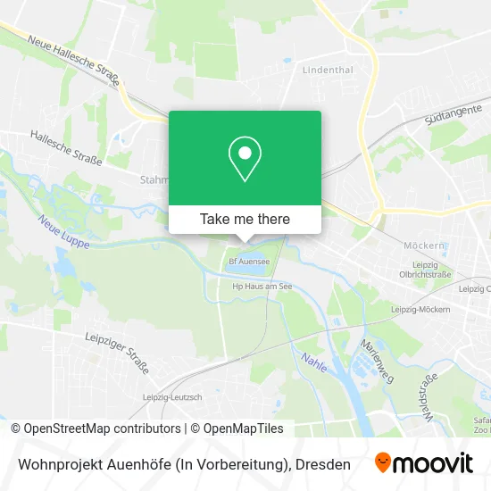 Карта Wohnprojekt Auenhöfe (In Vorbereitung)