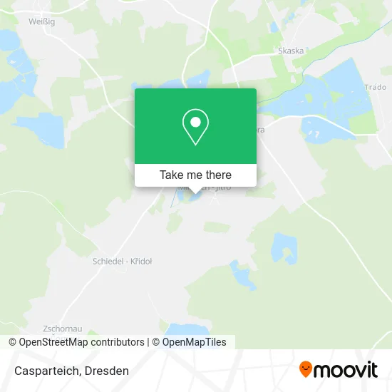 Карта Casparteich