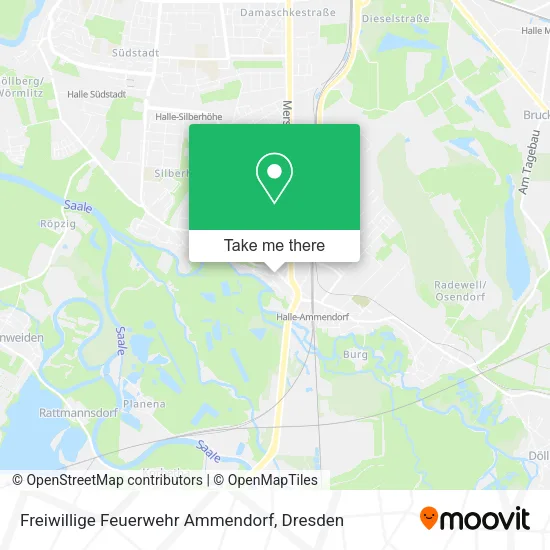 Карта Freiwillige Feuerwehr Ammendorf