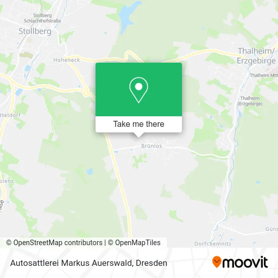 Карта Autosattlerei Markus Auerswald