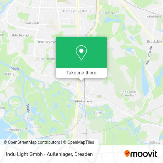 Карта Indu Light Gmbh - Außenlager
