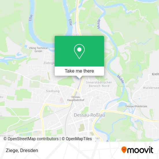 Карта Ziege
