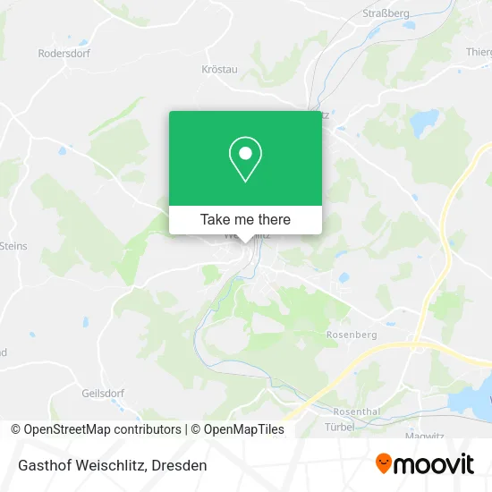 Gasthof Weischlitz map