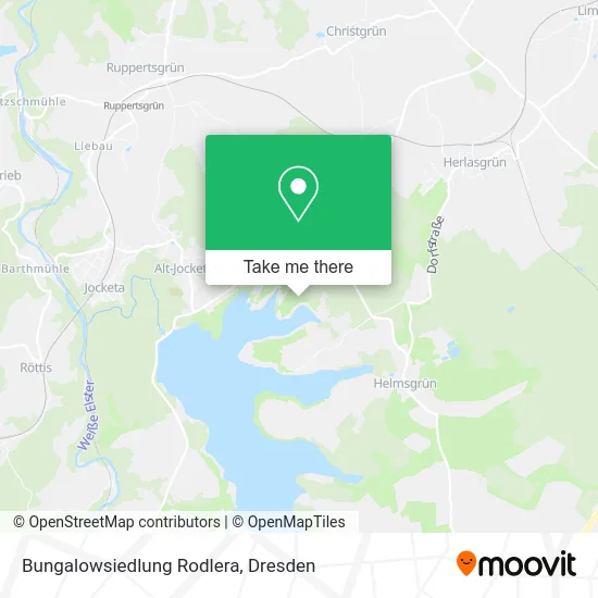 Карта Bungalowsiedlung Rodlera