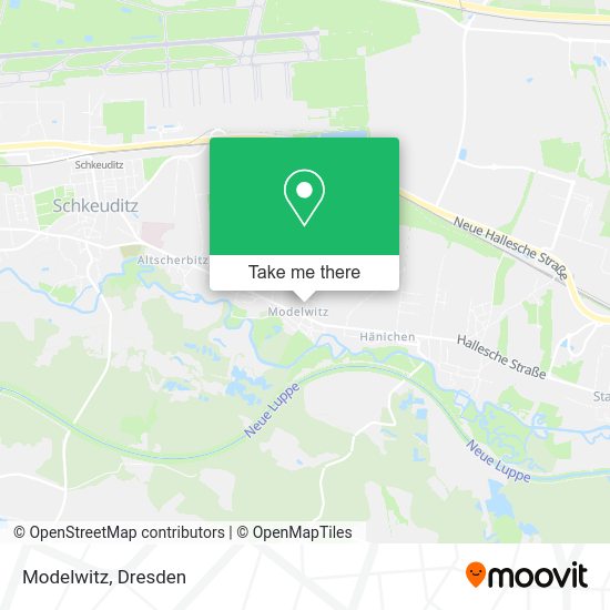 Карта Modelwitz