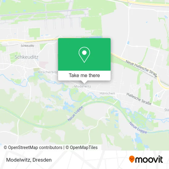 Карта Modelwitz