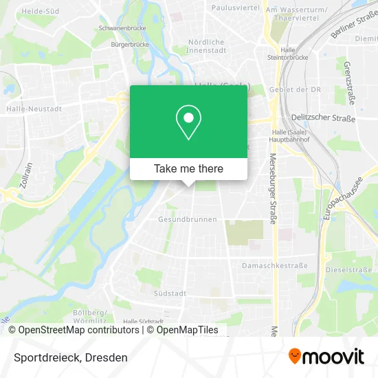 Карта Sportdreieck