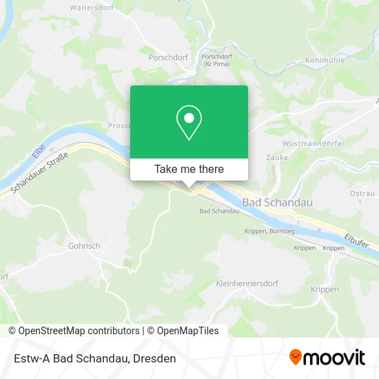 Карта Estw-A Bad Schandau