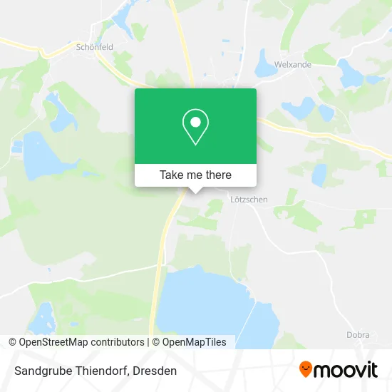 Карта Sandgrube Thiendorf