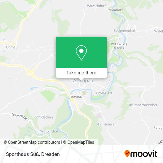 Карта Sporthaus Süß