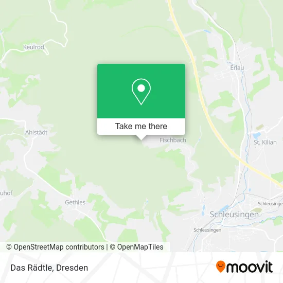 Карта Das Rädtle