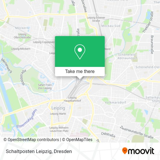 Карта Schaltposten Leipzig