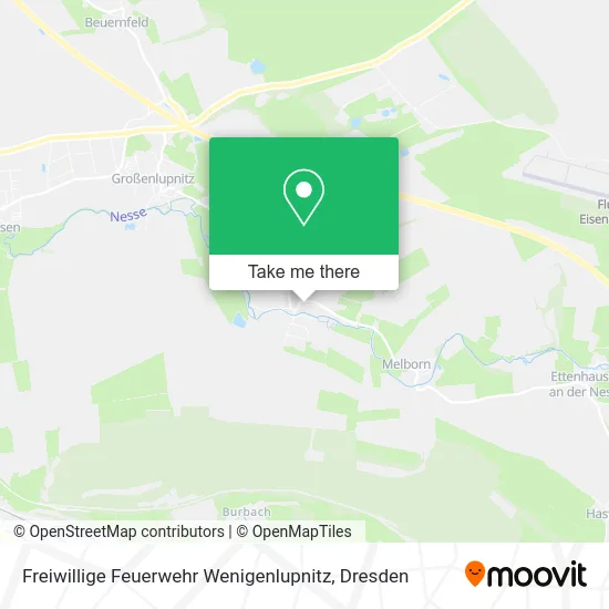 Карта Freiwillige Feuerwehr Wenigenlupnitz