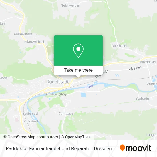 Raddoktor Fahrradhandel Und Reparatur map