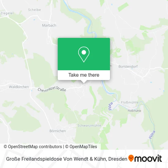 Карта Große Freilandspieldose Von Wendt & Kühn