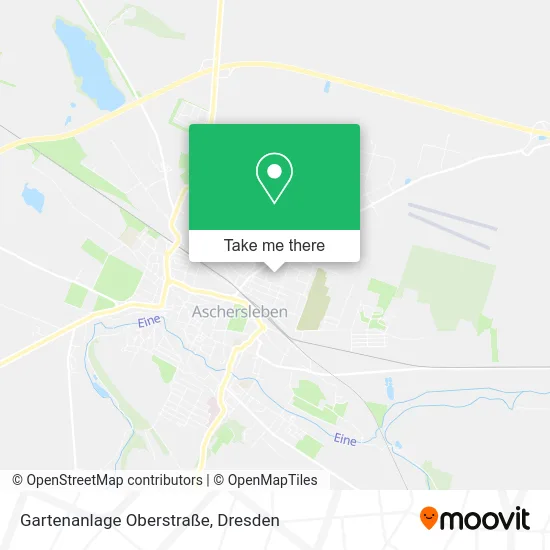 Карта Gartenanlage Oberstraße