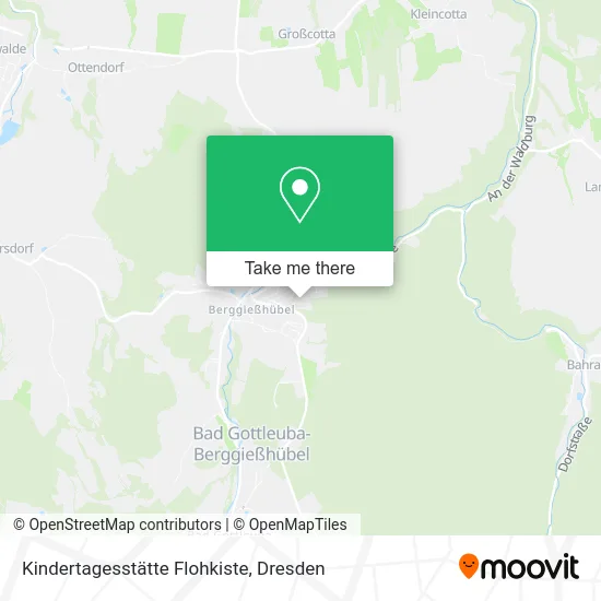 Карта Kindertagesstätte Flohkiste