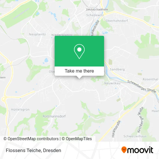 Карта Flossens Teiche