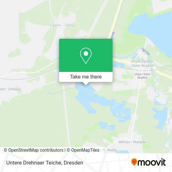 Карта Untere Drehnaer Teiche
