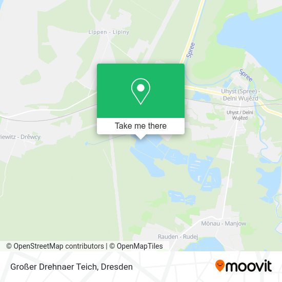 Карта Großer Drehnaer Teich