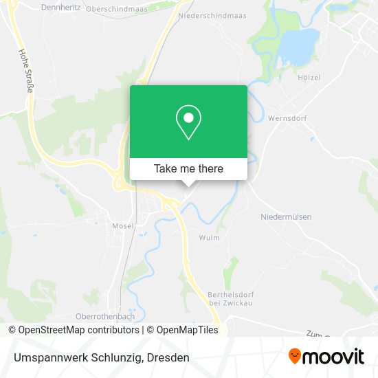 Карта Umspannwerk Schlunzig