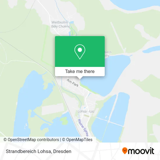 Карта Strandbereich Lohsa