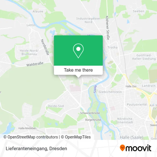 Карта Lieferanteneingang