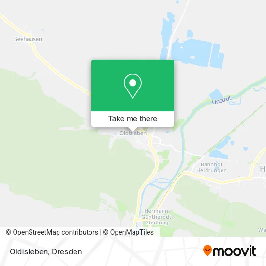 Карта Oldisleben