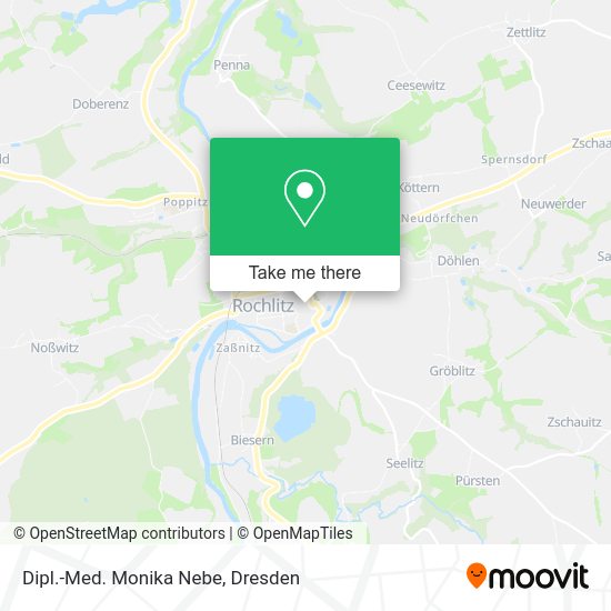 Карта Dipl.-Med. Monika Nebe