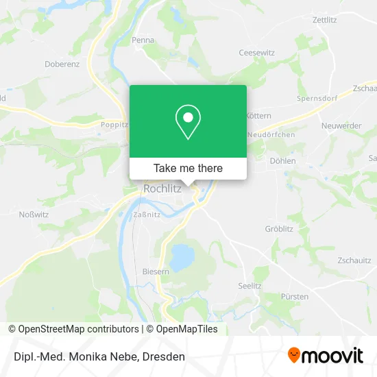 Карта Dipl.-Med. Monika Nebe