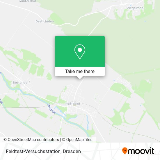 Карта Feldtest-Versuchsstation