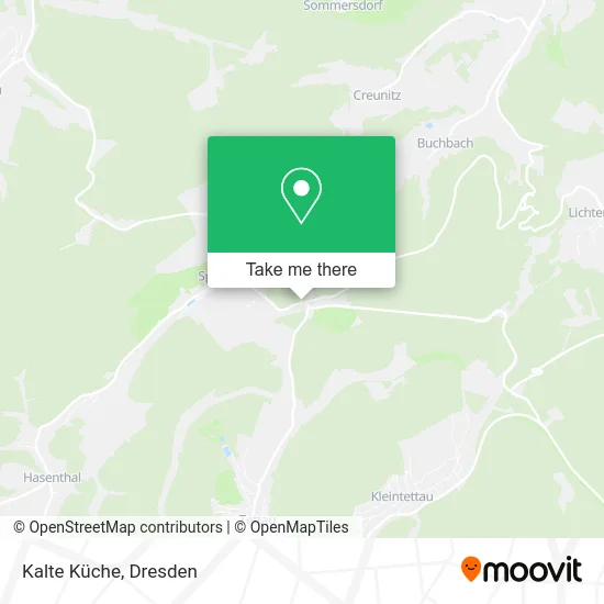 Карта Kalte Küche