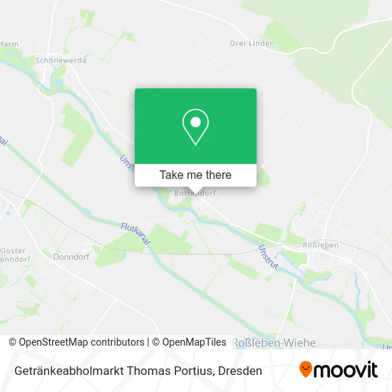 Карта Getränkeabholmarkt Thomas Portius