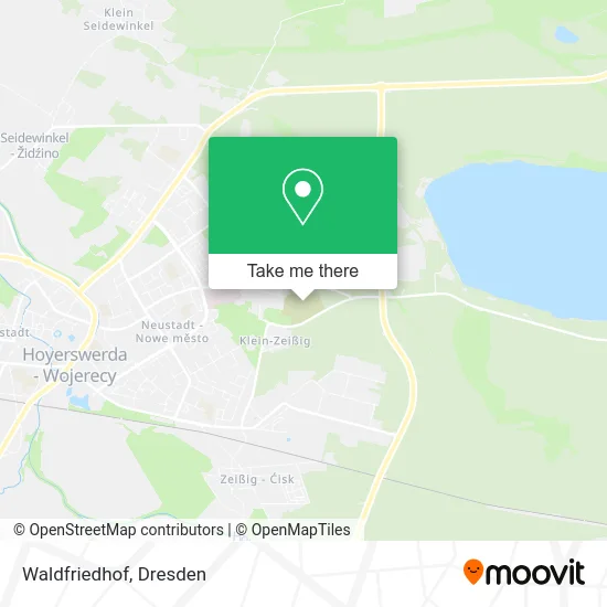 Карта Waldfriedhof