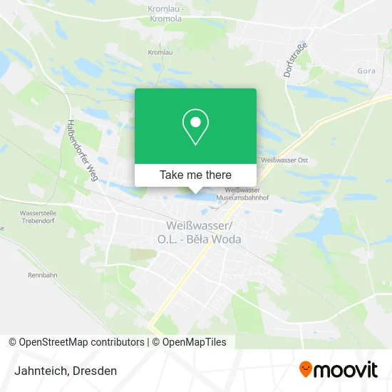 Карта Jahnteich