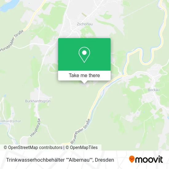 Карта Trinkwasserhochbehälter ""Albernau""