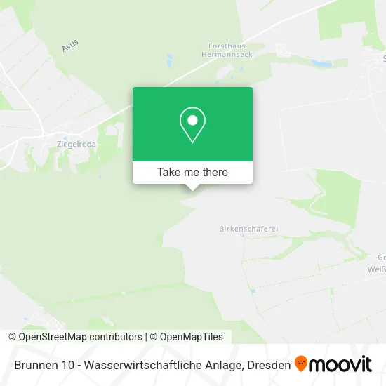 Карта Brunnen 10 - Wasserwirtschaftliche Anlage
