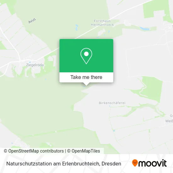 Карта Naturschutzstation am Erlenbruchteich