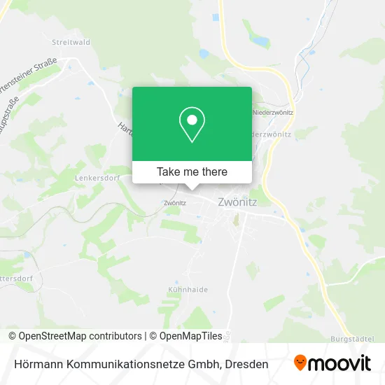 Карта Hörmann Kommunikationsnetze Gmbh