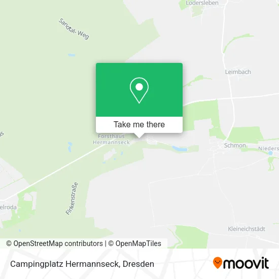 Карта Campingplatz Hermannseck
