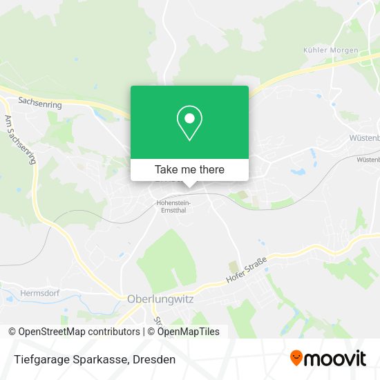 Карта Tiefgarage Sparkasse